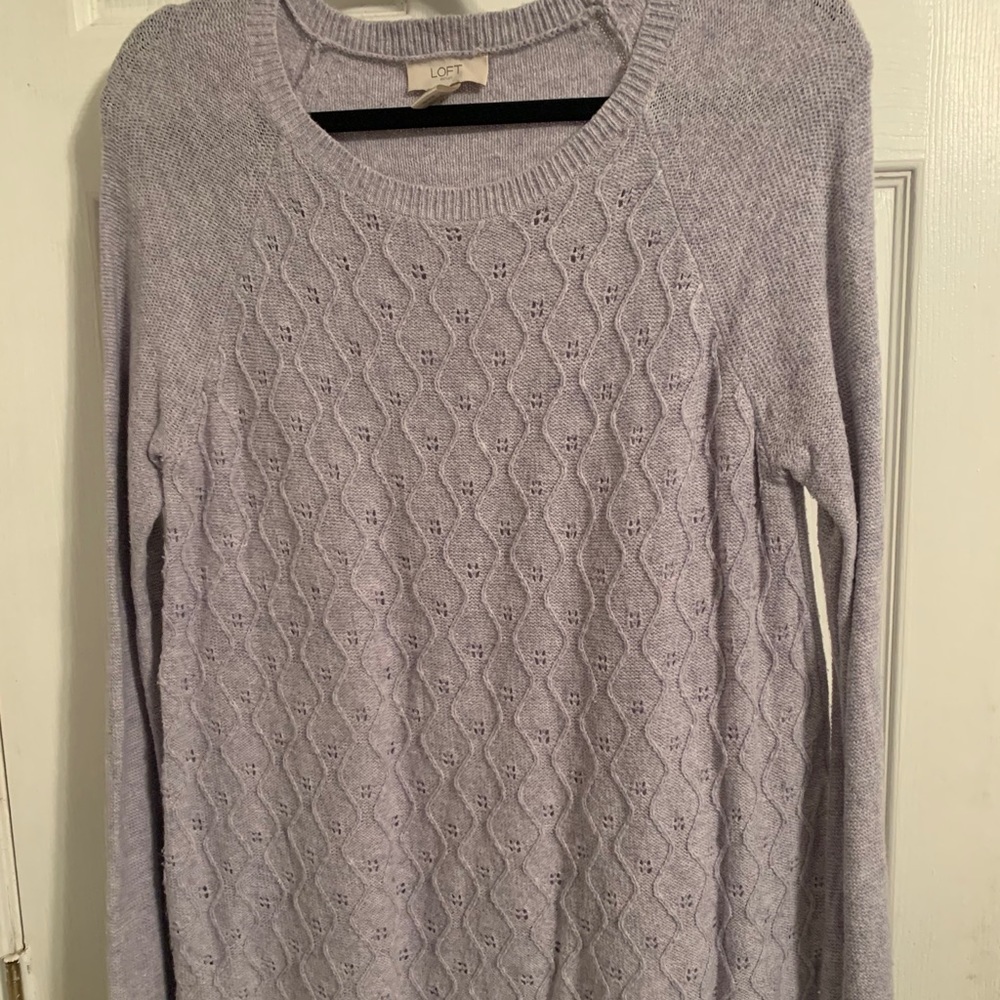 Violet sweater